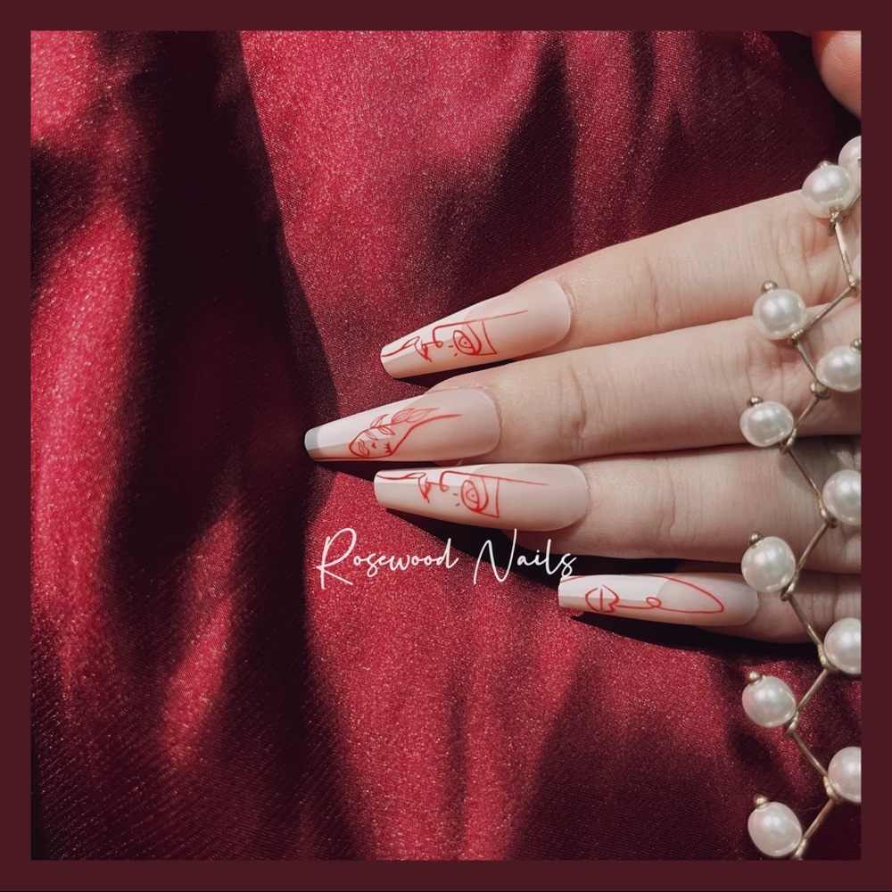 Press On Nails Artistic